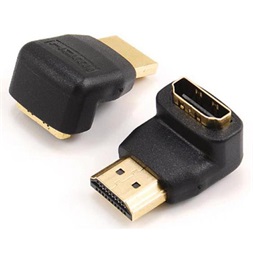 Sbox AD.HDMI-F/M-90/R HDMI - HDMI M/F 90° adapter