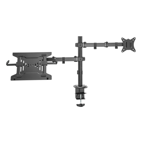 Sbox LCD-LM01-2 13"-27" asztali laptop és monitor tartó konzol