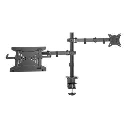 Sbox LCD-LM01-2 13"-27" asztali laptop és monitor tartó konzol