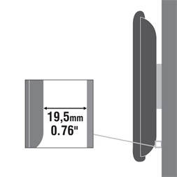 Sbox PLB-2264F 37"-70" VESA 600x400 fix fali konzol