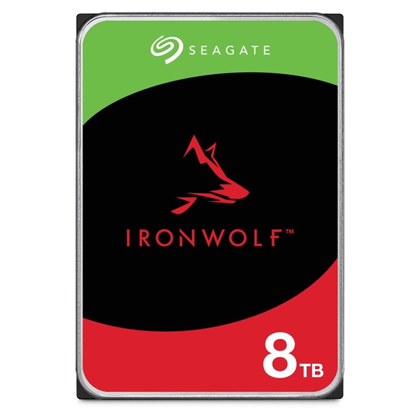 Seagate IronWolf NAS 3,5" 8000GB belső SATAIII 5400RPM 256MB winchester