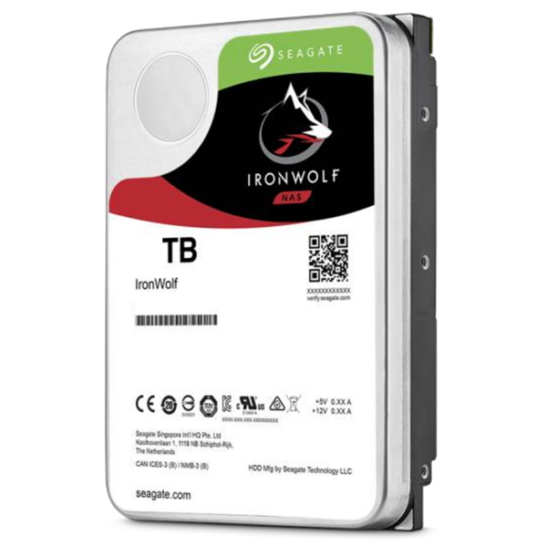 Seagate IronWolf NAS 3,5" 4000GB belső SATAIII 7200RPM 256MB winchester