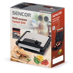 Sencor SBG 3710SS inox kontaktgrill