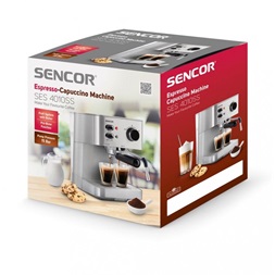 Sencor SES 4010SS inox espresso kávéfőző