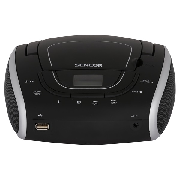 Sencor SPT 1600 BS CD/USB/Mp3 fekete-ezüst Boombox