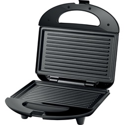 Sencor SSM 4420SS inox-fekete grill/panini - szendvicssütő