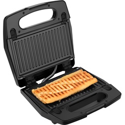 Sencor SSM 9410SS 3in1 inox-fekete gorfi - grill/panini - szendvicssütő