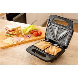 Sencor SSM 9410SS 3in1 inox-fekete gorfi - grill/panini - szendvicssütő