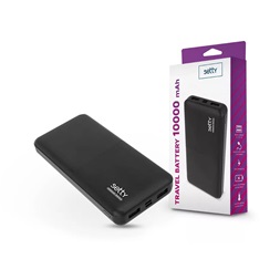 Setty TF-0162 10000 mAh fekete power bank