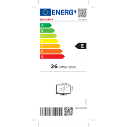 Sharp 32" 32FA2EF HD Ready LED TV