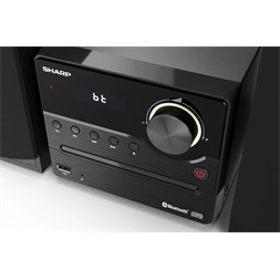 Sharp XL-B512BK Bluetooth/USB/CD fekete Mikro Hifi