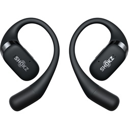 Shokz OpenFit csontvezetéses Bluetooth fekete True Wireless Open-ear sport fülhallgató