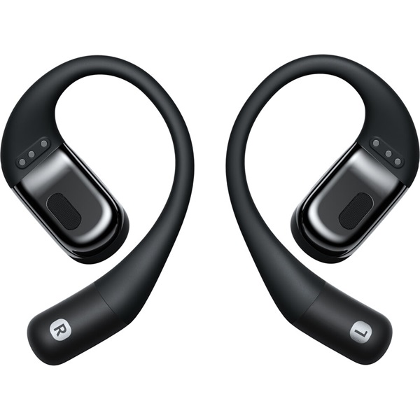 Shokz OpenFit csontvezetéses Bluetooth fekete True Wireless Open-ear sport fülhallgató