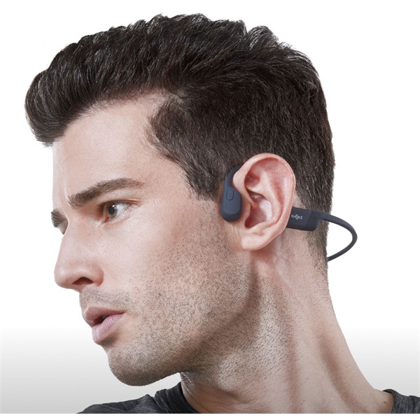 Shokz OpenRun Mini USB-C csontvezetéses Bluetooth fekete Open-Ear sport fejhallgató