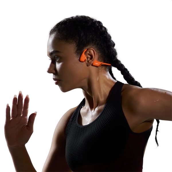 Shokz OpenRun Pro2 Prémium csontvezetéses Bluetooth narancs Open-Ear sport fejhallgató