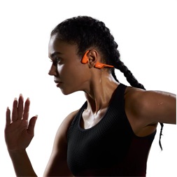 Shokz OpenRun Pro2 Prémium csontvezetéses Bluetooth narancs Open-Ear sport fejhallgató