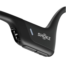 Shokz OpenRun Pro Premium csontvezetéses Bluetooth fekete Open-Ear sport fejhallgató