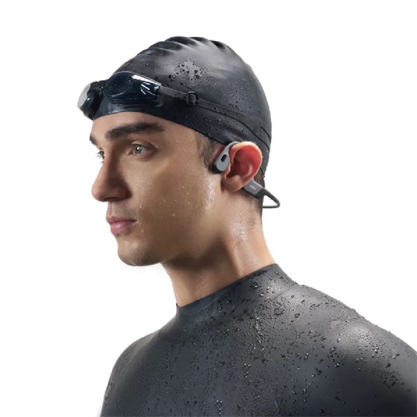 Shokz OpenSwim Pro csontvezetéses vezeték nélküli szürke 32GB, kettős mód Bluetooth+MP3 lejátszós fejhallgató