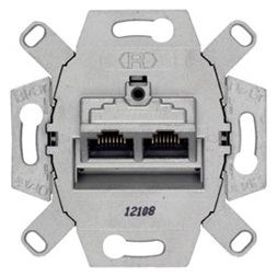 Siemens 5TG2026-2 UAE 2X8pólusú RJ45 STP CAT6 E informatikai csatlakozóaljzat