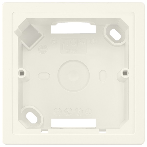 Siemens 5TG2901 DELTA LINE/STYLE titánfehér 1-es falon kívüli doboz