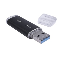 Silicon Power 256GB USB 3.2 fekete Blaze B02 Flash Drive