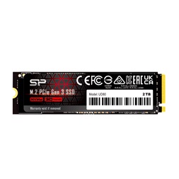 Silicon Power 2TB M.2 2280 PCIe Gen 3x4 NVMe UD80 (SP02KGBP34UD8005) SSD