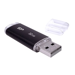 Silicon Power 32GB USB 2.0 fekete Ultima U02 Flash Drive