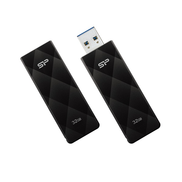 Silicon Power 32GB USB 3.2 Gen1 fekete Blaze B20 Flash Drive