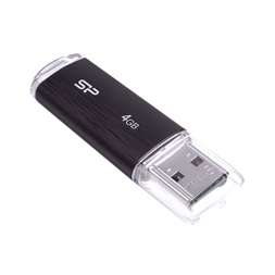 Silicon Power 4GB USB 2.0 fekete Ultima U02 Flash Drive