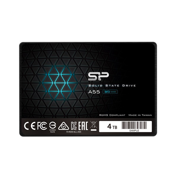 Silicon Power 4TB Sata3 2,5" Ace A55 (SP004TBSS3A55S25) fekete SSD