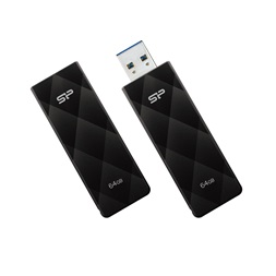 Silicon Power 64GB USB 3.2 Gen1 fekete Blaze B20 Flash Drive