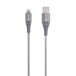 Skross USB-TO-LIGHT-120-STEEL 1,2m USB/Lightning adat- és töltőkábel