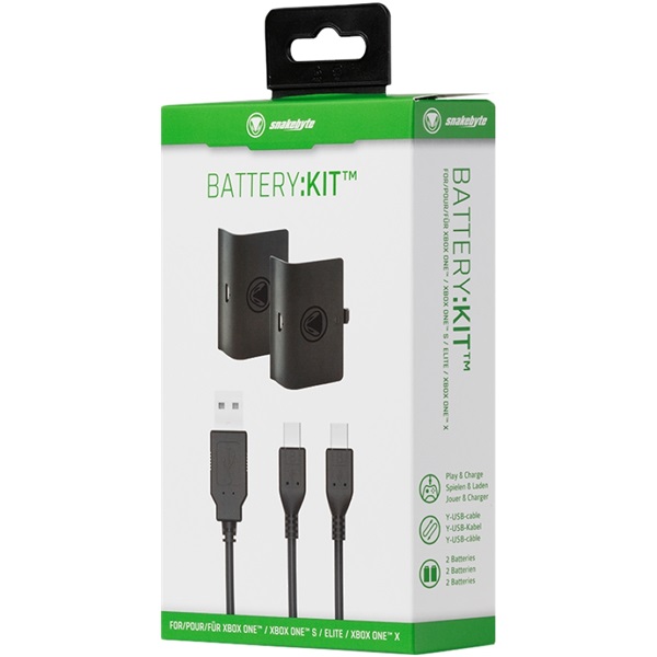 Snakebyte SB913174 XBOX ONE BATTERY:KIT 2db fekete akkumulátor