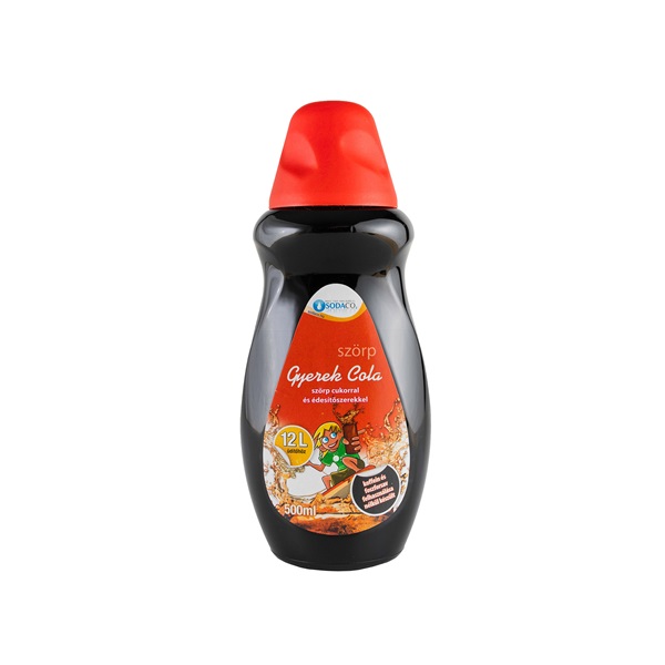 Sodaco 1:23 500ml gyerek cola szörp