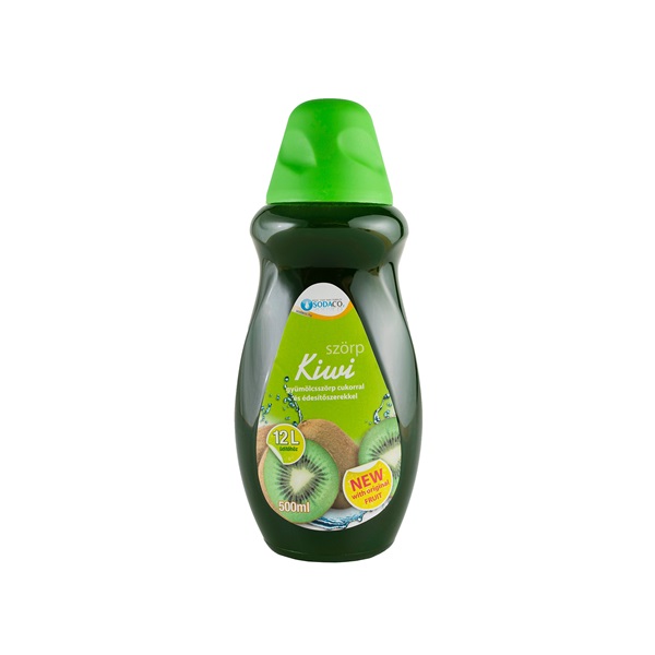 Sodaco 1:23 500ml kiwi gyümölcs szörp