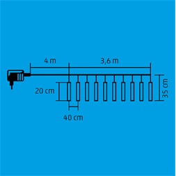 Somogyi G 10201 LED-es jégcsap fényfüzér