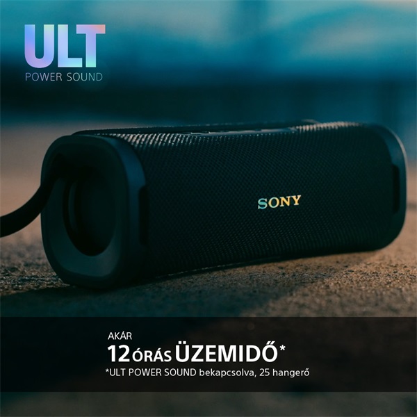 Sony SRSULT10D.CE7 ULT FIELD 1 hordozható vezeték nélküli narancssárga Bluetooth hangszóró