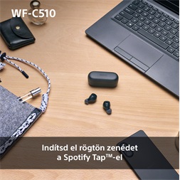 Sony WFC510B.CE7 True Wireless Bluetooth fekete fülhallgató