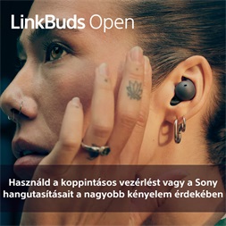 Sony WF-L910 Linkbuds Open True Wireless Bluetooth fehér fülhallgató