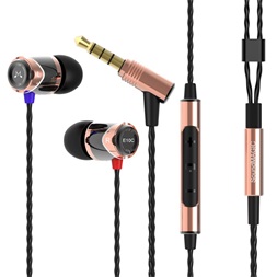 SoundMAGIC SM-E10C-03 In-Ear fekete-arany fülhallgató