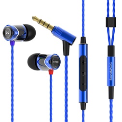 SoundMAGIC SM-E10C-04 In-Ear kék-fekete fülhallgató