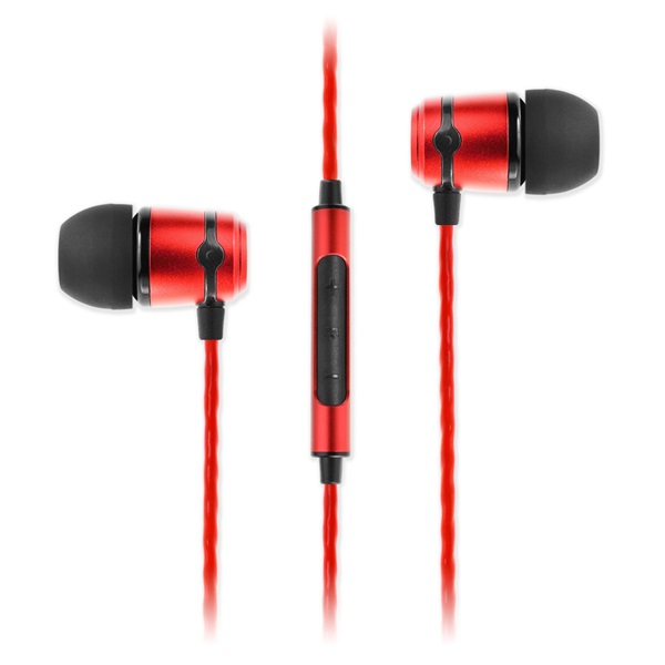 SoundMAGIC E50C In-Ear mikrofonos piros fülhallgató