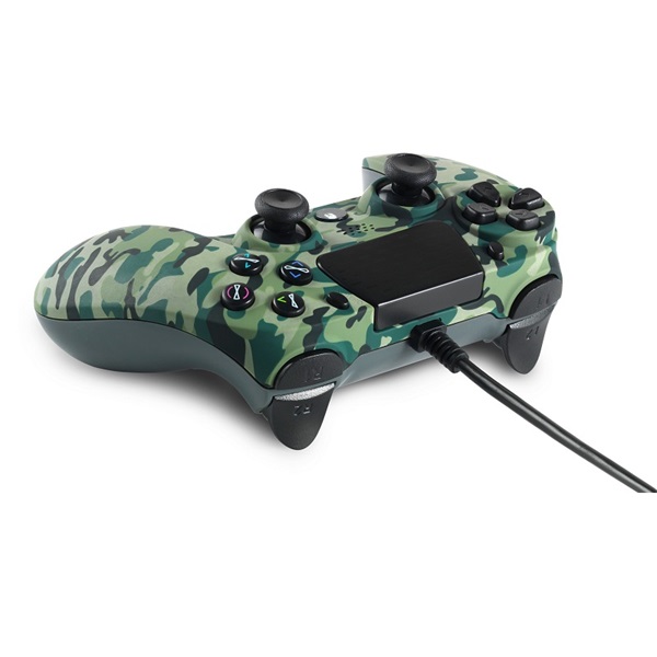 Spartan Gear 2807576 Hoplite PS4 vezetékes terepmintás zöld kontroller