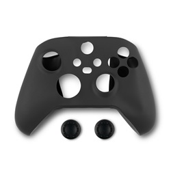 Spartan Gear 2808151 XBOX Series X/S kontroller szilikon skin fekete + thumb grips