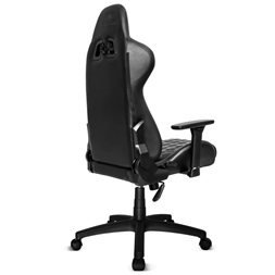 Spirit of Gamer BLACKHAWK Leather fekete bőr gamer szék