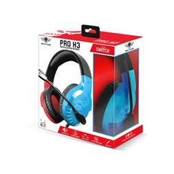 Spirit of Gamer PRO-SH3 Nintendo Switch piros-kék gamer headset