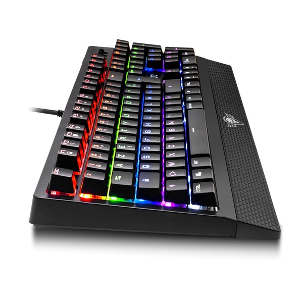 Spirit of Gamer XPERT K500 HUN fekete RGB USB mechanikus gamer billentyűzet