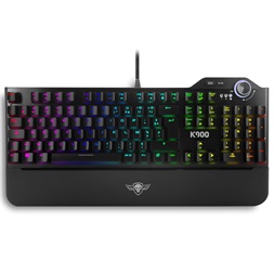 Spirit of Gamer XPERT K900 HUN fekete RGB USB mechanikus gamer billentyűzet