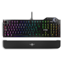 Spirit of Gamer XPERT K900 HUN fekete RGB USB mechanikus gamer billentyűzet