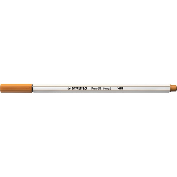 Stabilo Pen 68 brush okkersárga ecsetfilc